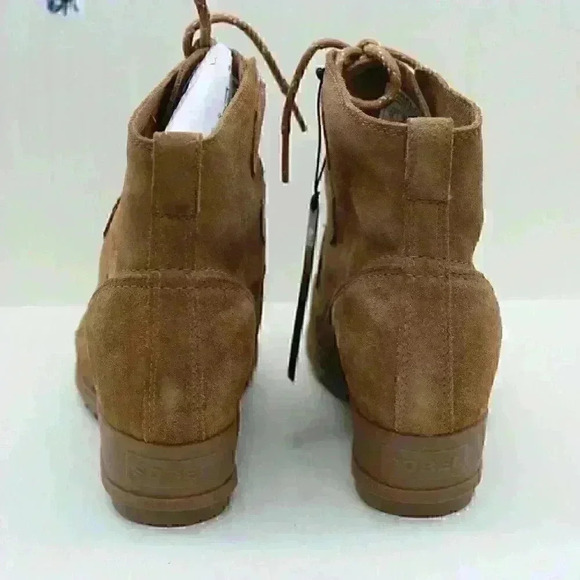 Sorel Evie Women’s Brown Suede Leather Lace Up Boots Size US 10 - Picture 6 of 10
